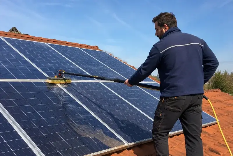 Nettoyage et entretien de panneaux solaires à Pénestin