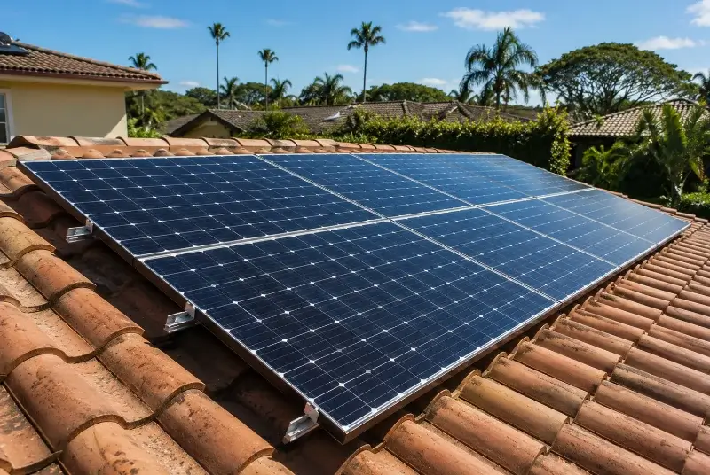 Installation de panneaux solaires à Pénestin